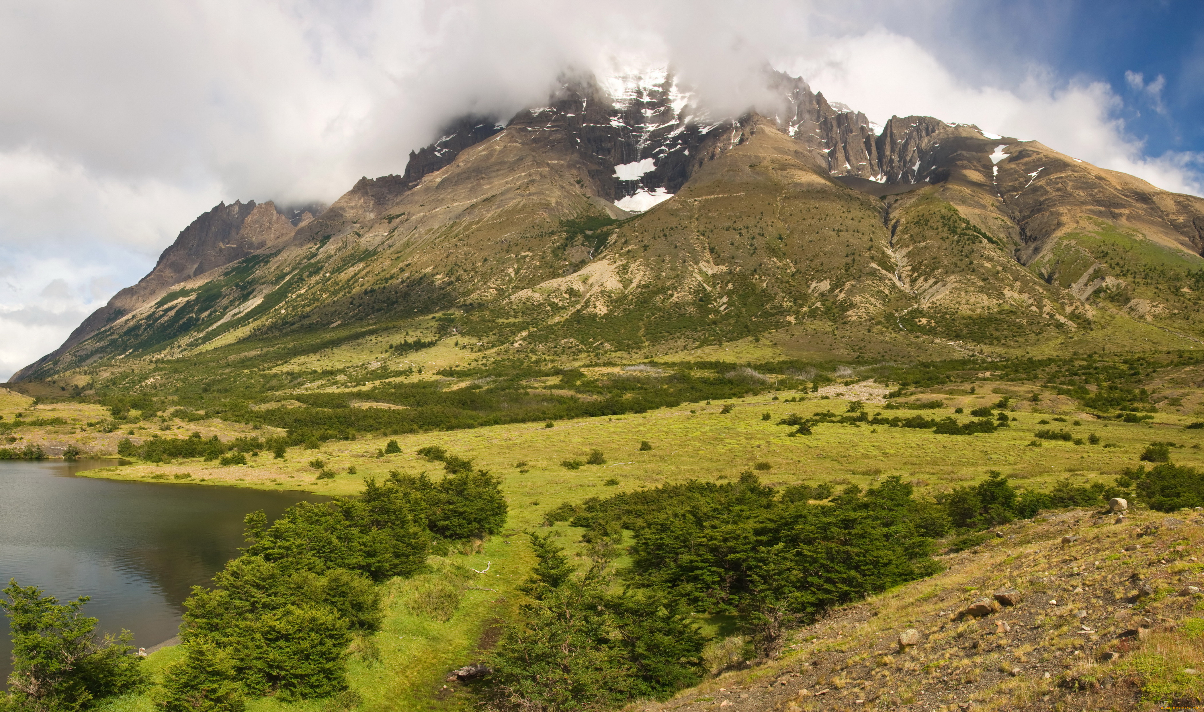 torres, del, paine, national, park, chile, , , , , , 